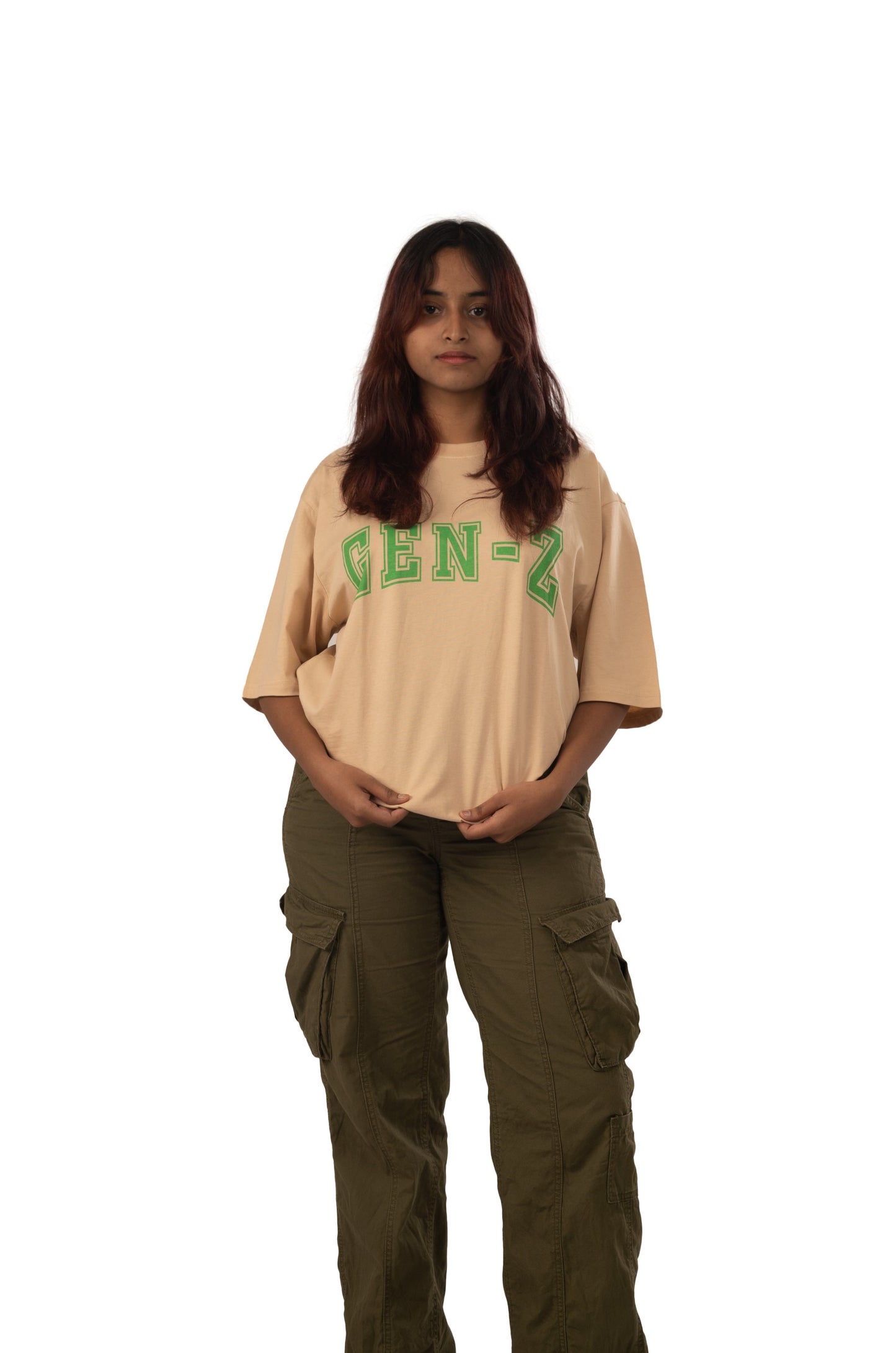 GENZ T-Shirt Beige