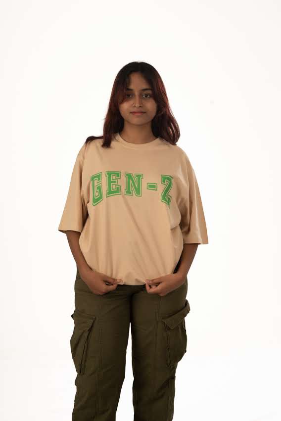 GENZ T-Shirt Beige