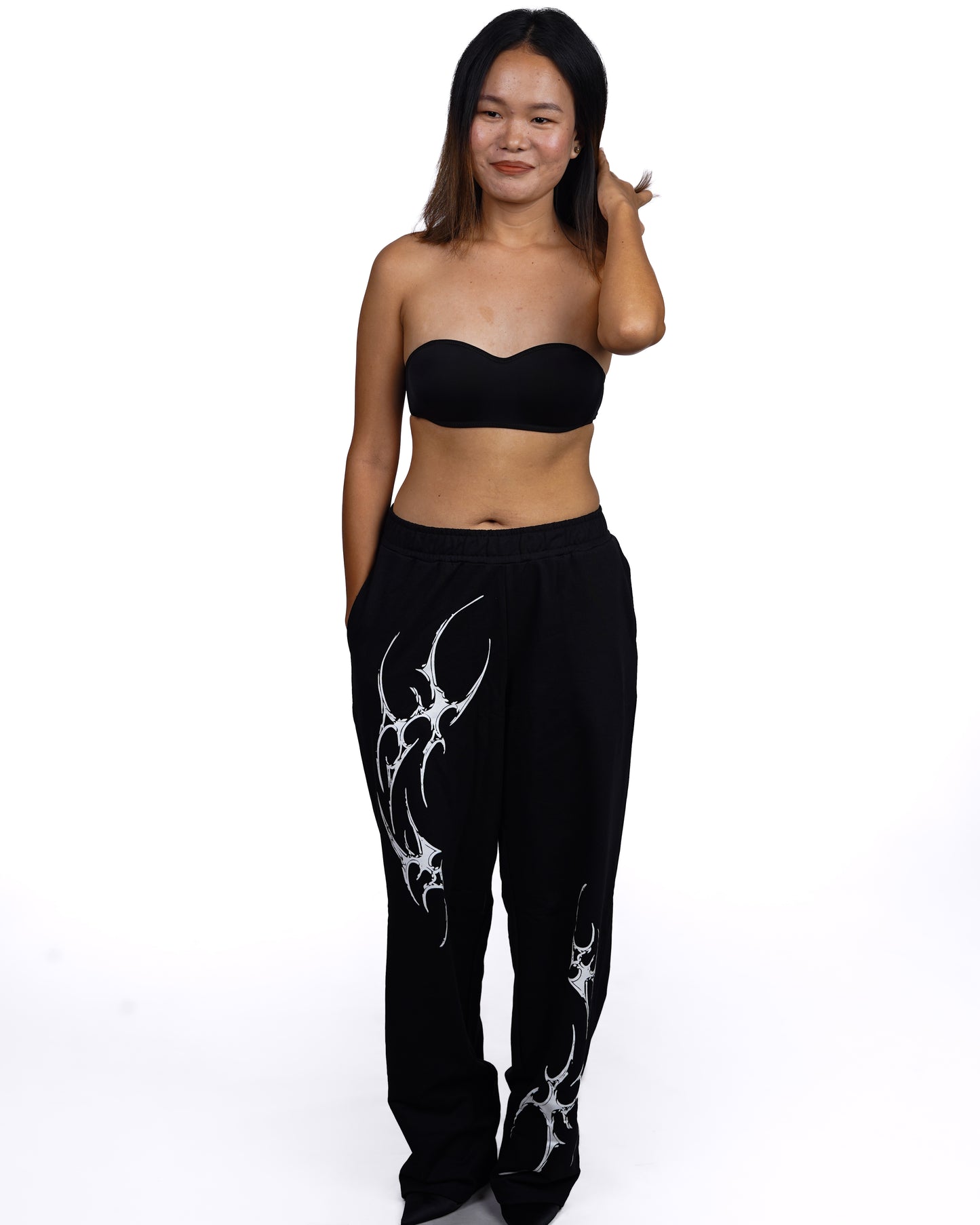 Black mamba joggers baggy fit