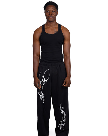 Black mamba baggy fit joggers